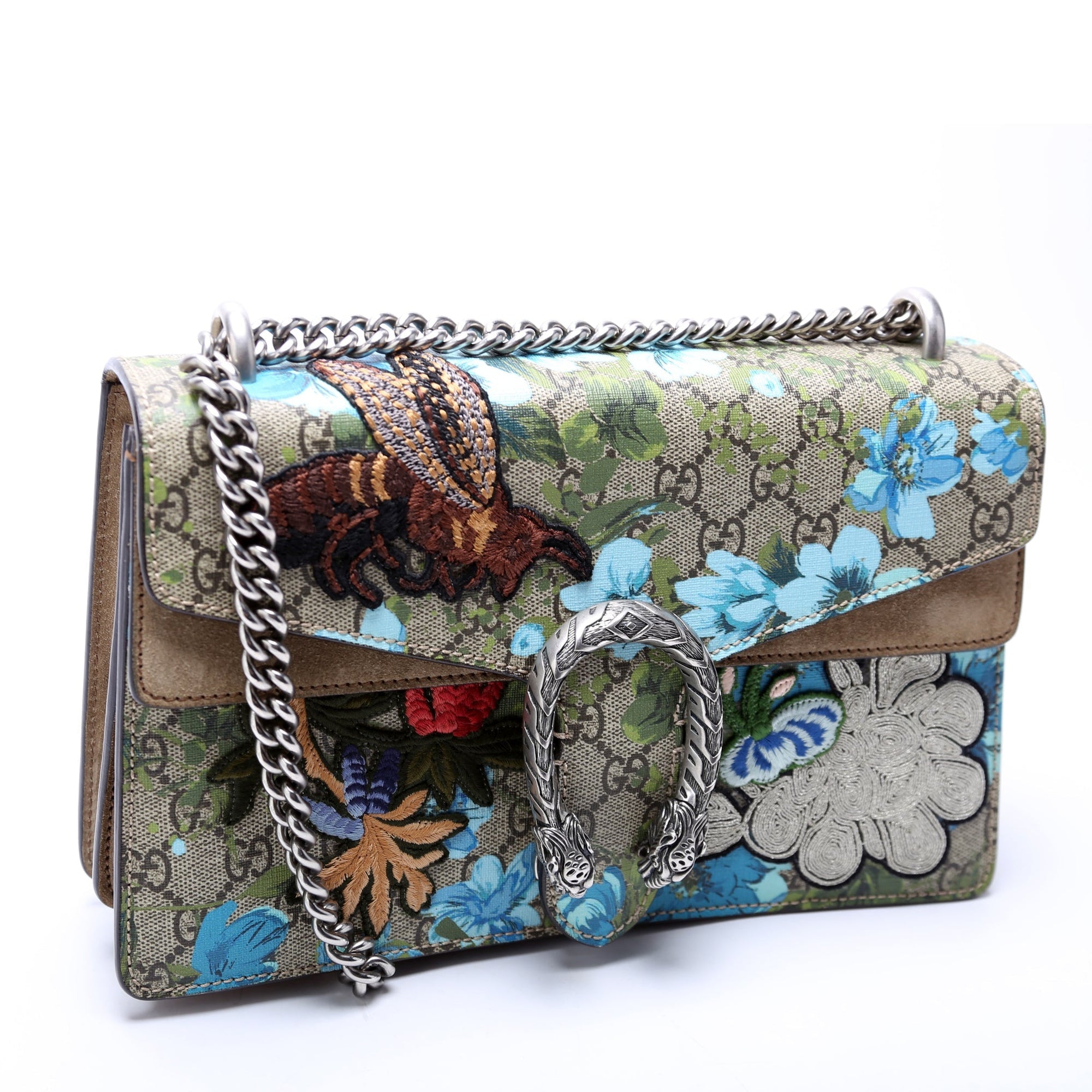 GCCI  Dionysus GG Blooms Embroidered Small