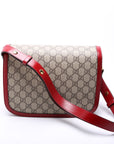 GCCI  Horsebit  Shoulder Bag Red