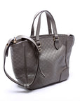 GCCI  Micro GCCIssima Bree Small Tote Grey