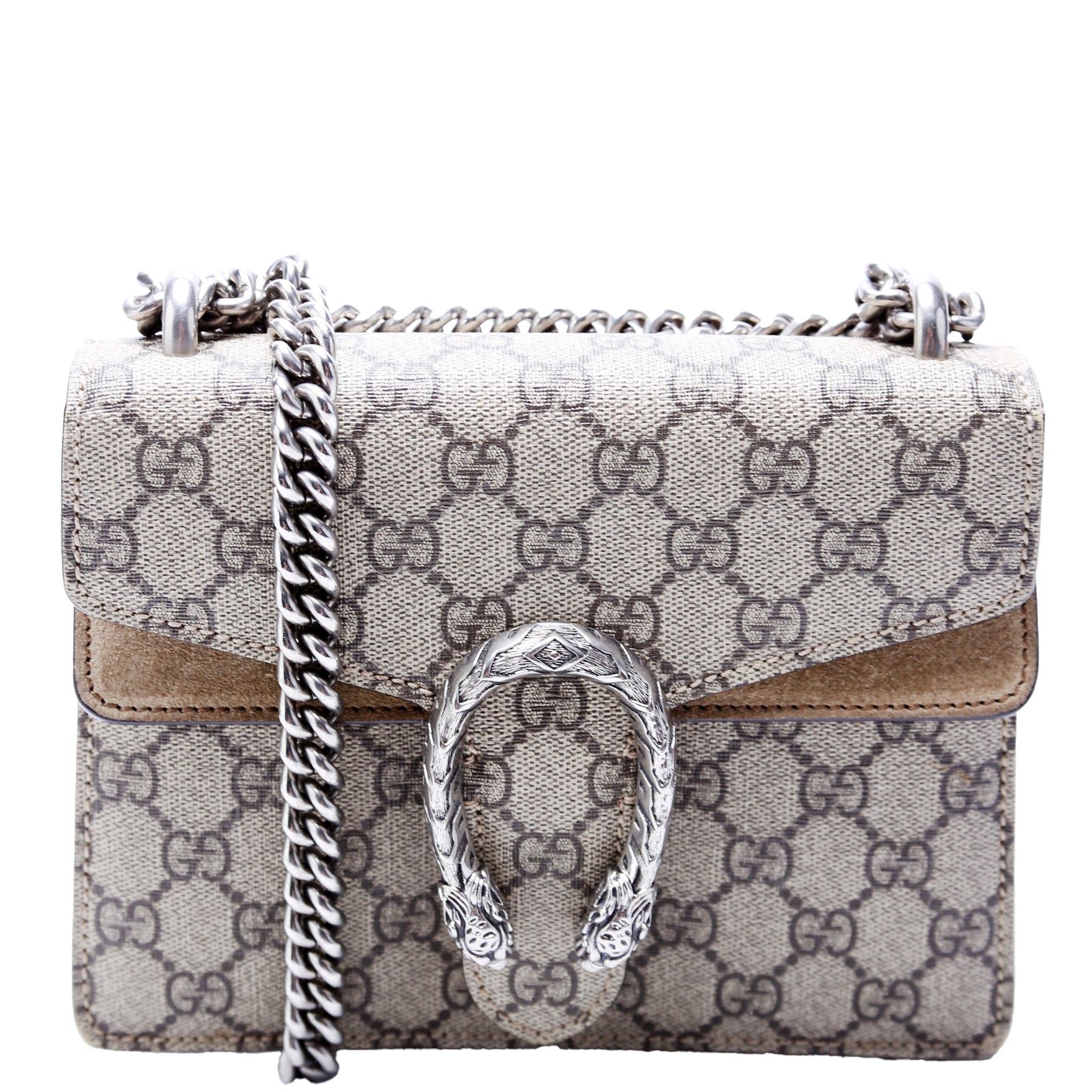 GCCI  Dionysus GG Shoulder Mini Tan