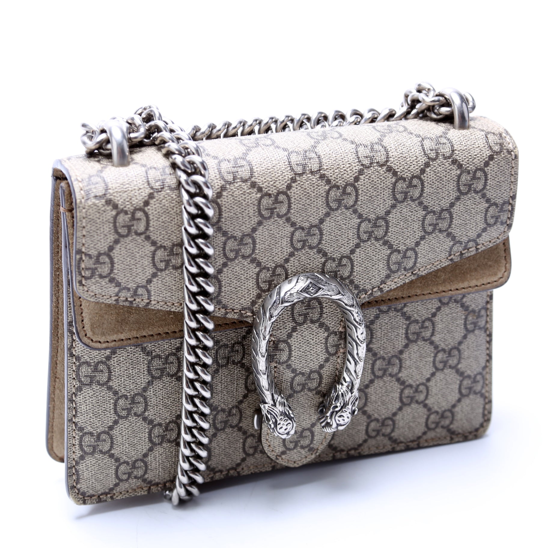 GCCI  Dionysus GG Shoulder Mini Tan