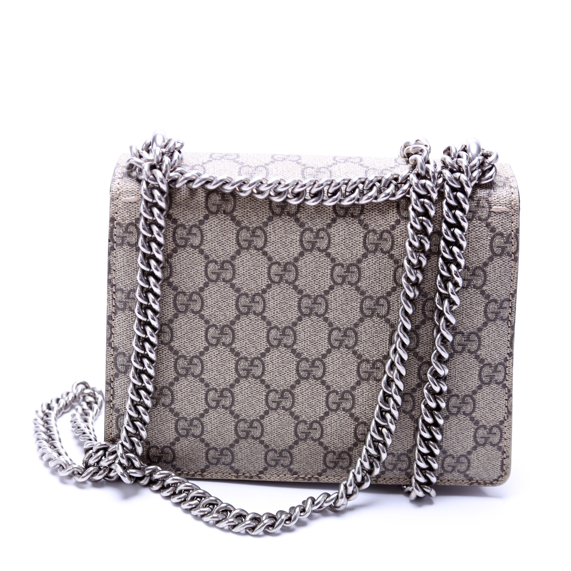 GCCI  Dionysus GG Shoulder Mini Tan