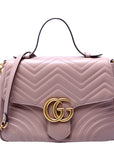 GCCI  Marmont Top Handle Medium Tan