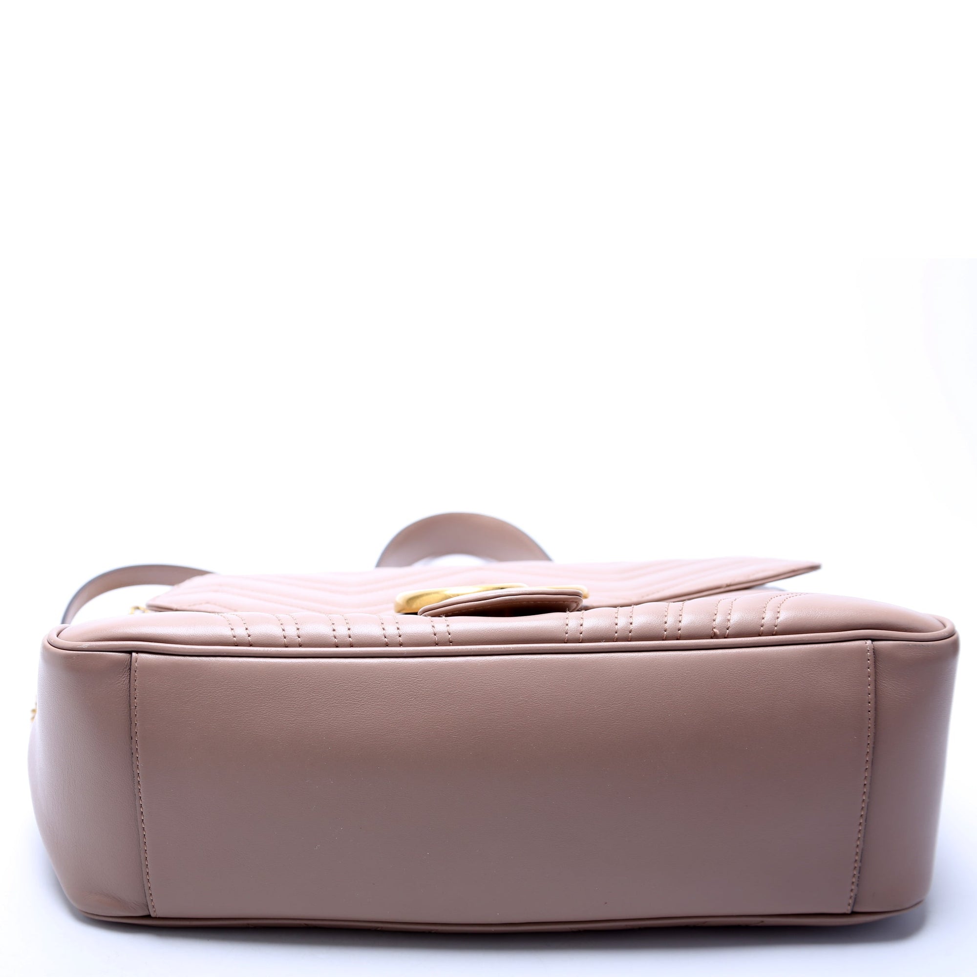 GCCI  Marmont Top Handle Medium Tan