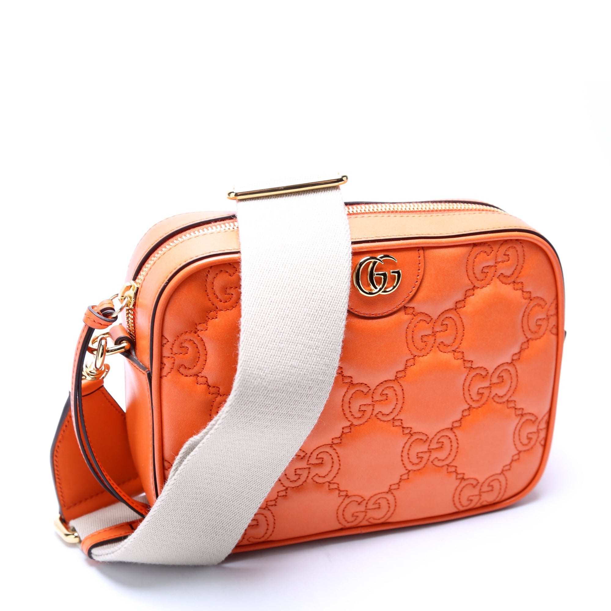 GCCI  GG Matelasse Small Orange