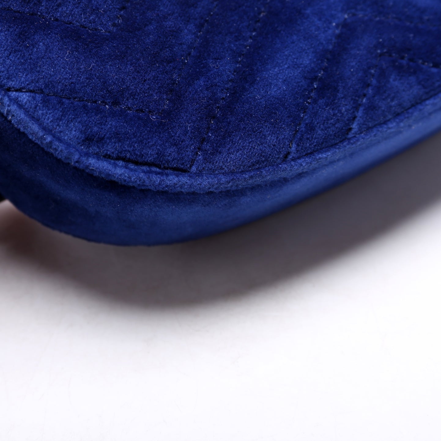 GCCI  Marmont Velvet Belt Bag Blue