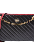 GCCI  GG Torchon Accordion Medium Black