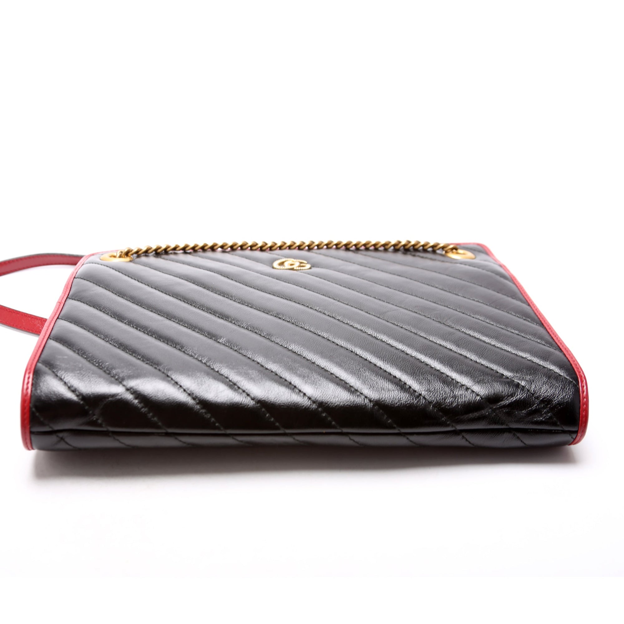 GCCI  GG Torchon Accordion Medium Black
