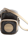 GCCI  GG Nylon Off The Grid Mini Shoulder Grey/Beige