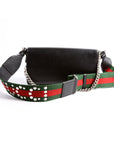 GCCI  Dionysus Leather East-West Small Shoulder Black