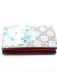 GCCI  Blooms Small Wallet Blue