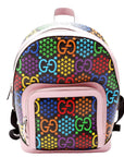 GCCI  Psychedelic GG Backpack Pink