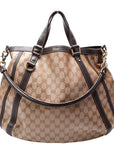 GCCI  GG Crystal Medium Abbey Convertible Tote