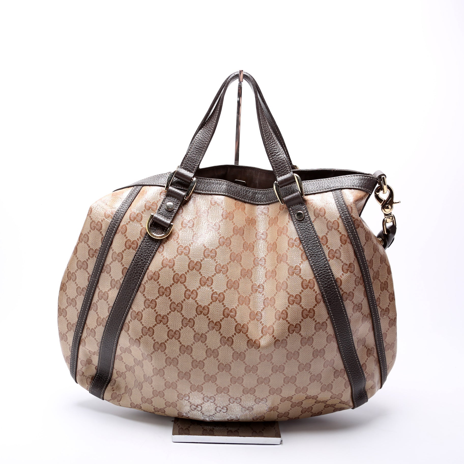 GCCI  GG Crystal Medium Abbey Convertible Tote