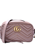 GCCI  Marmont Mini Camera Bag Tan