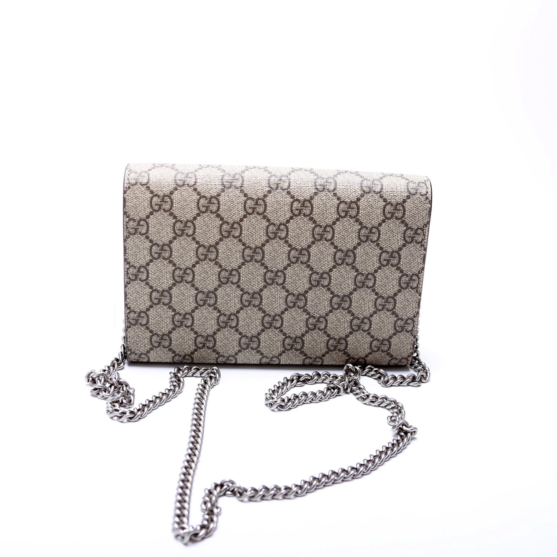 GCCI  Dionysus Mini Wallet Tan
