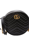 GCCI  Marmont Mini Round Black