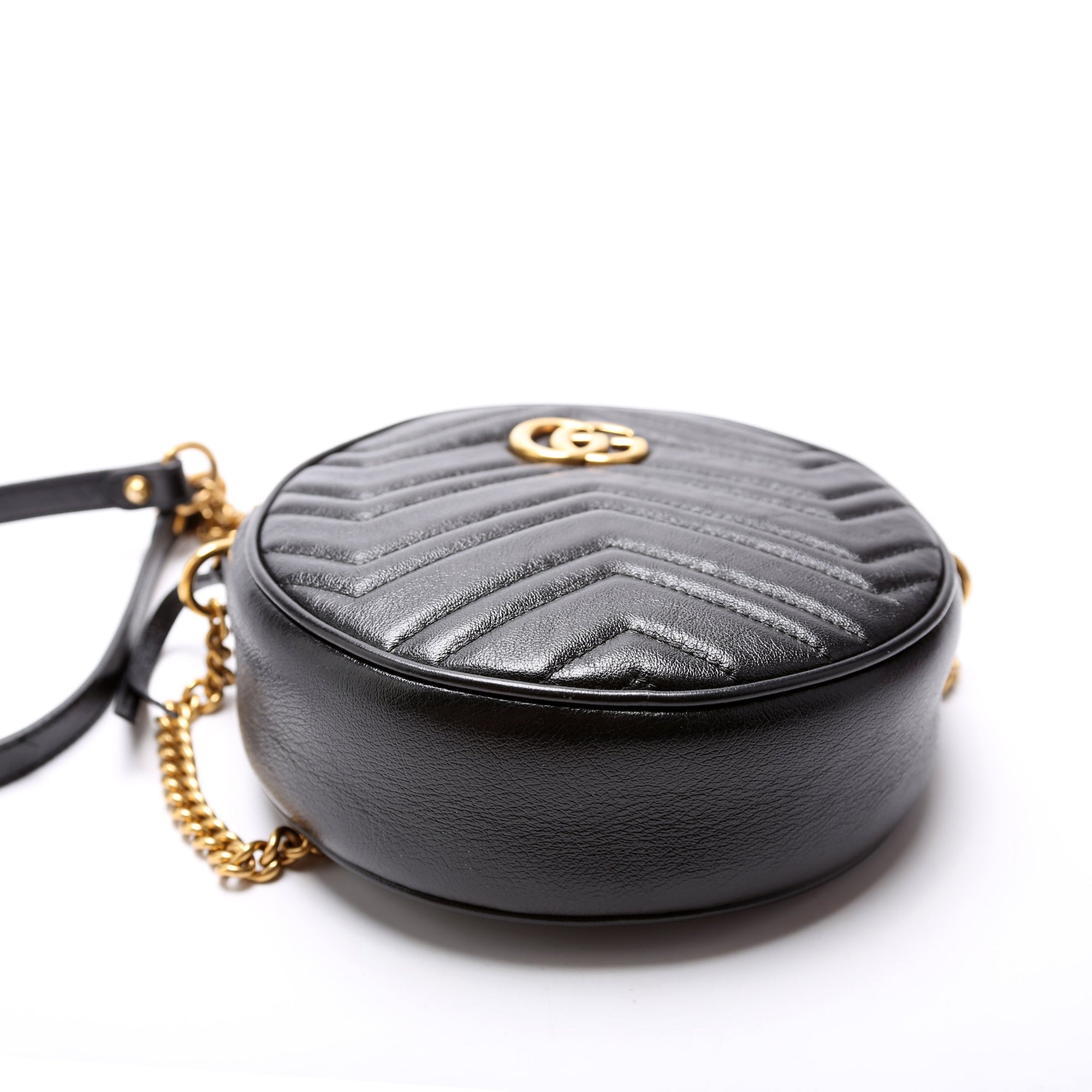 GCCI  Marmont Mini Round Black