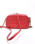 GCCI  Marmont Small Leather Camera Red