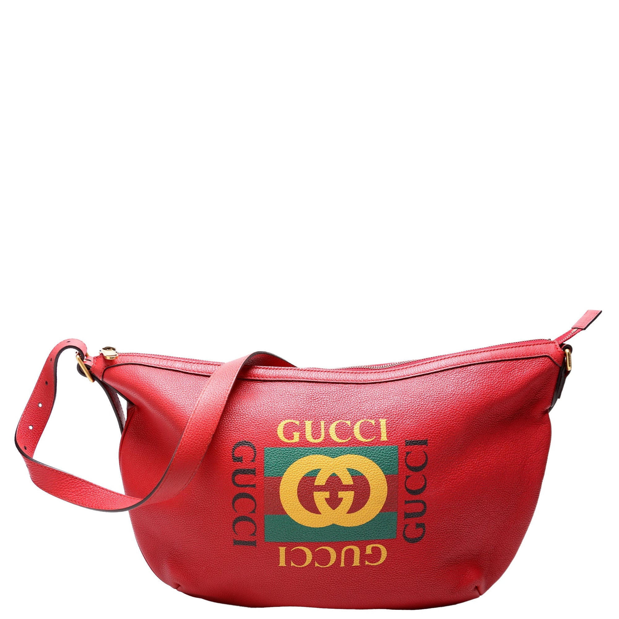 GCCI  Half Moon Bag Red