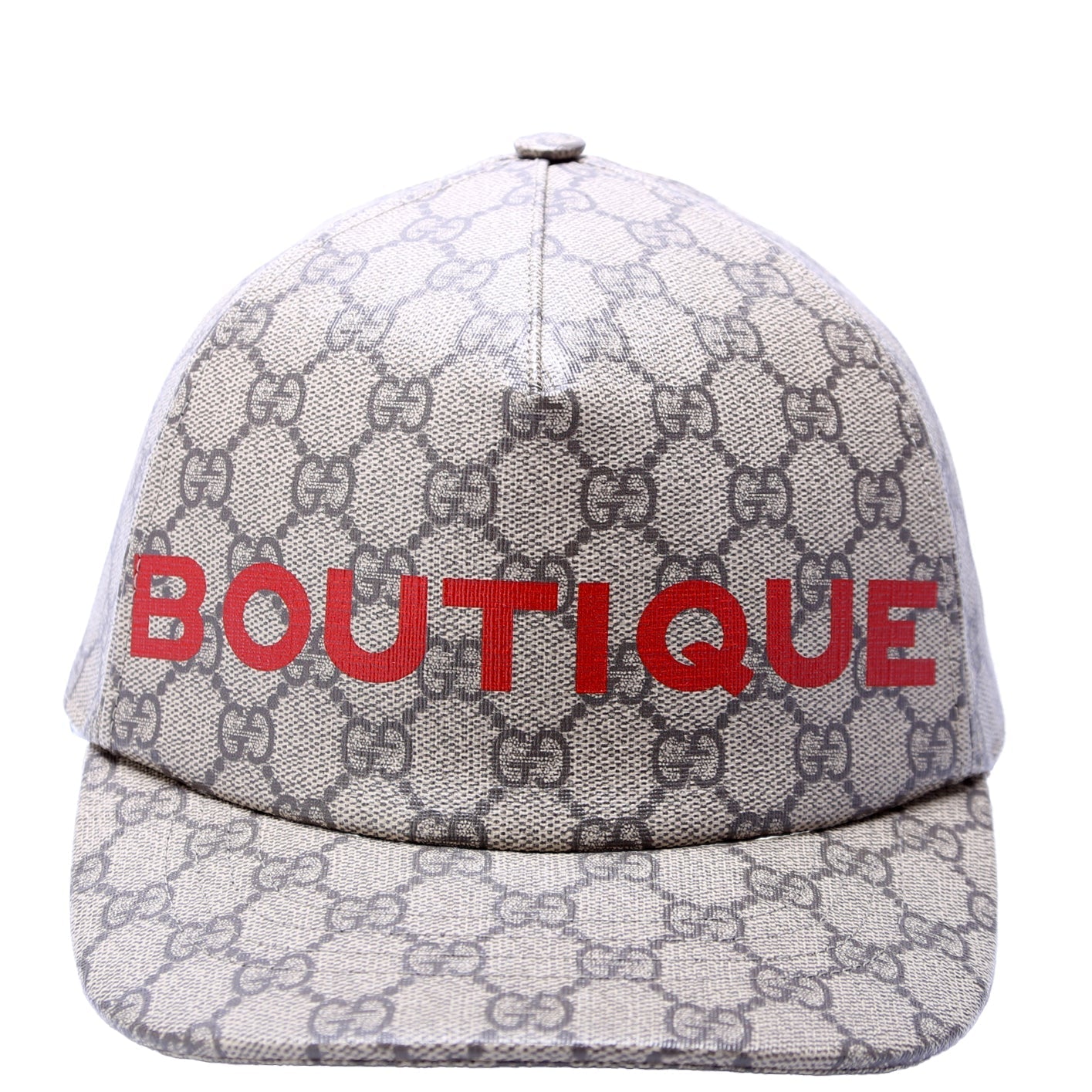 GCCI  GG Supreme 'Boutique' Baseball Hat XL Brown
