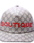 GCCI  GG Supreme 'Boutique' Baseball Hat XL Brown