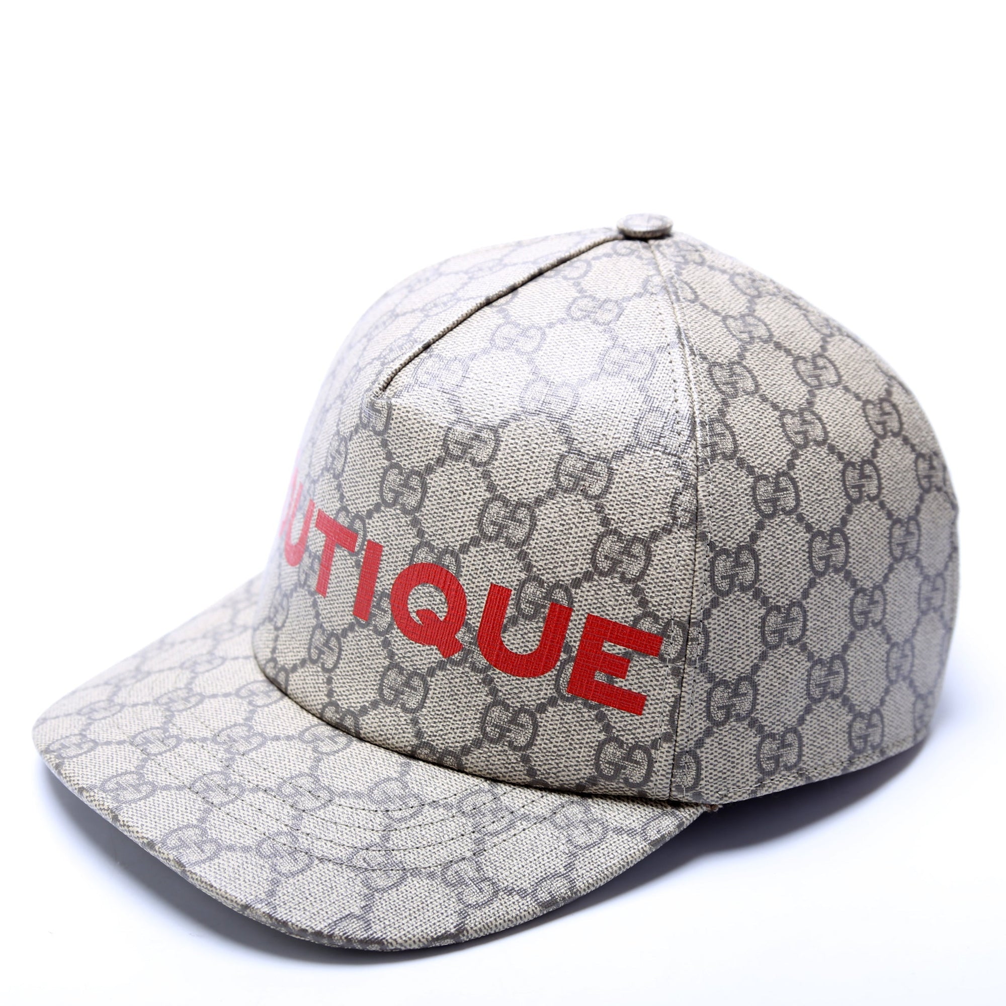 GCCI  GG Supreme 'Boutique' Baseball Hat XL Brown