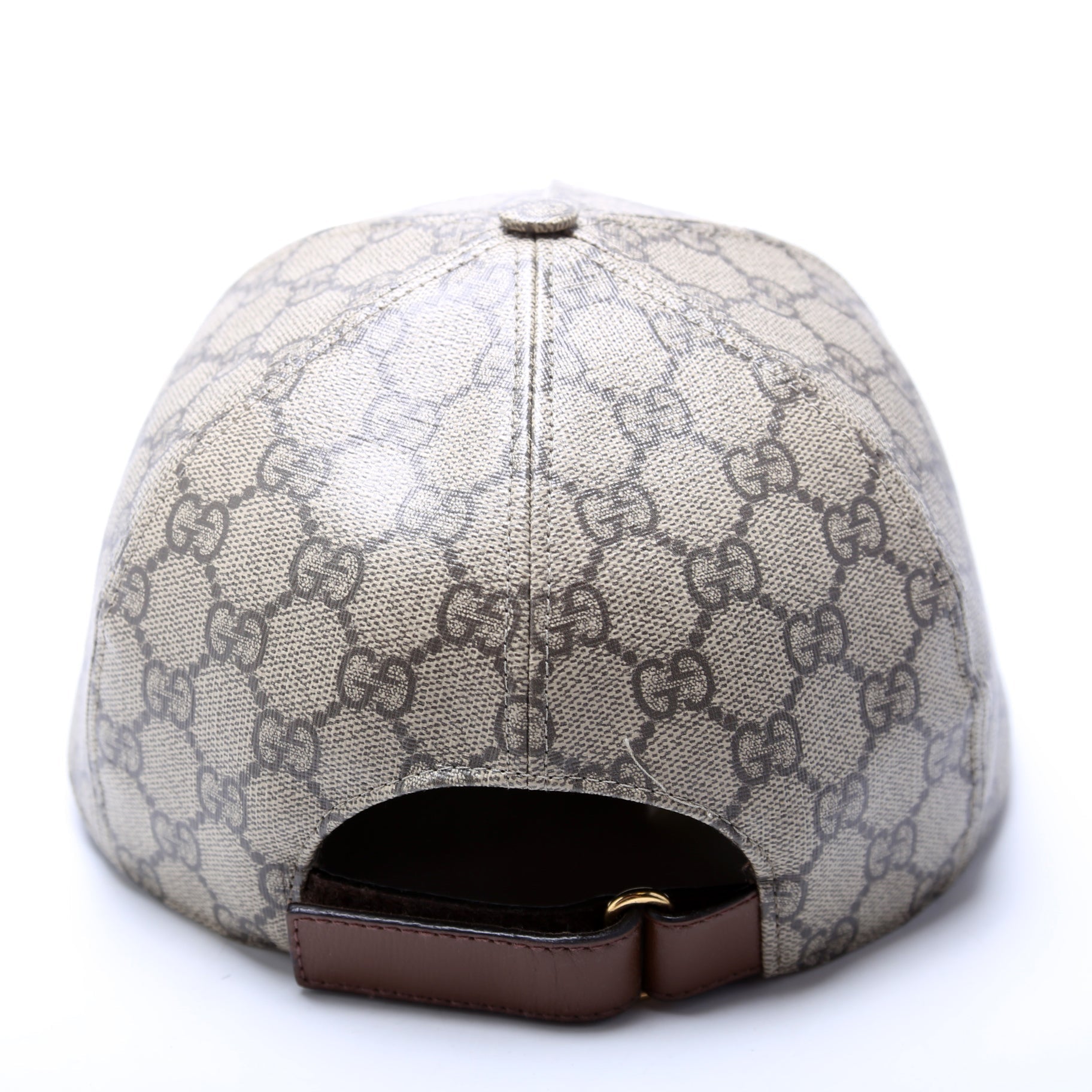 GCCI  GG Supreme 'Boutique' Baseball Hat XL Brown