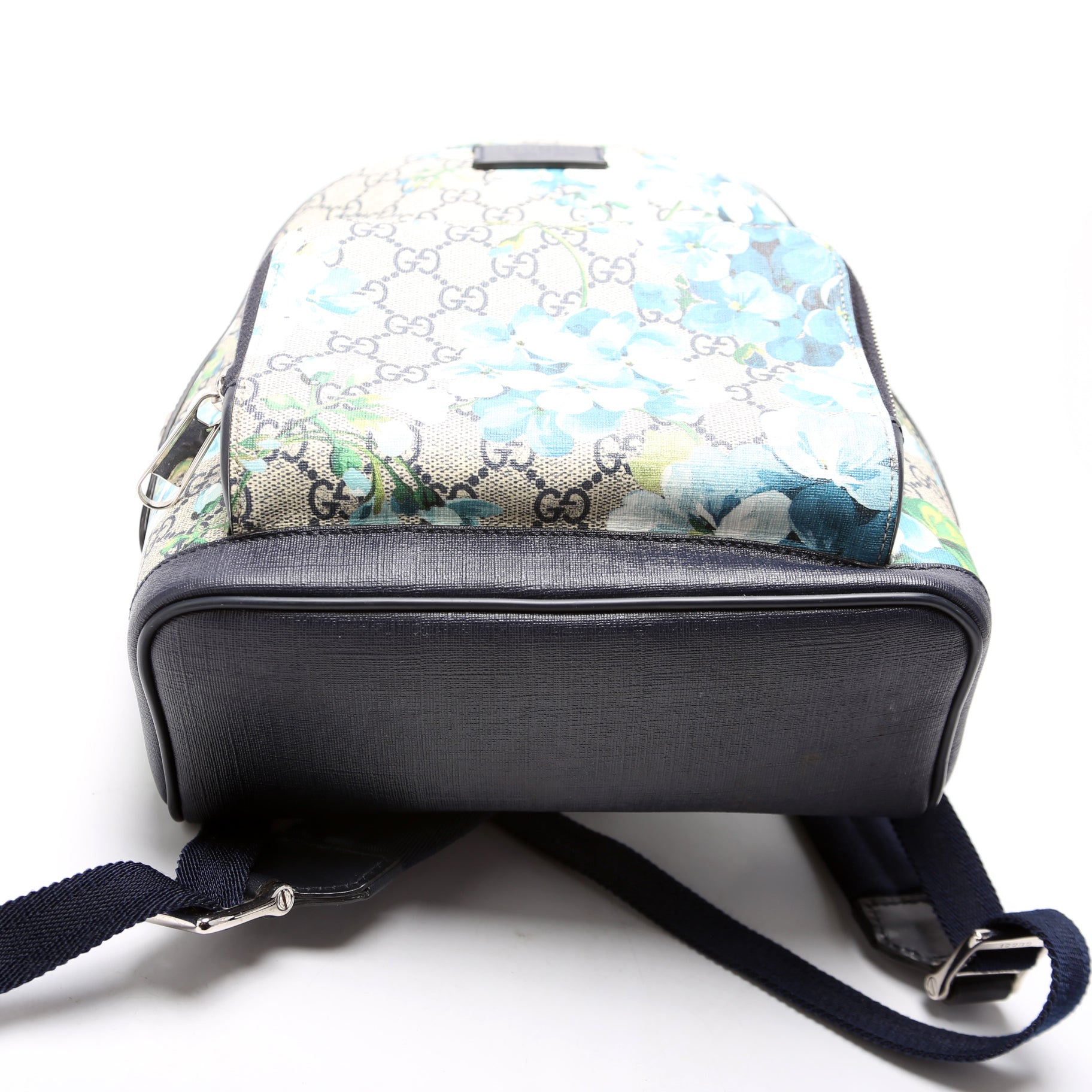 GCCI  GG Supreme Blooms Backpack Navy