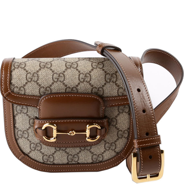 GCCI  GG Supreme  Horsebit Belt Bag