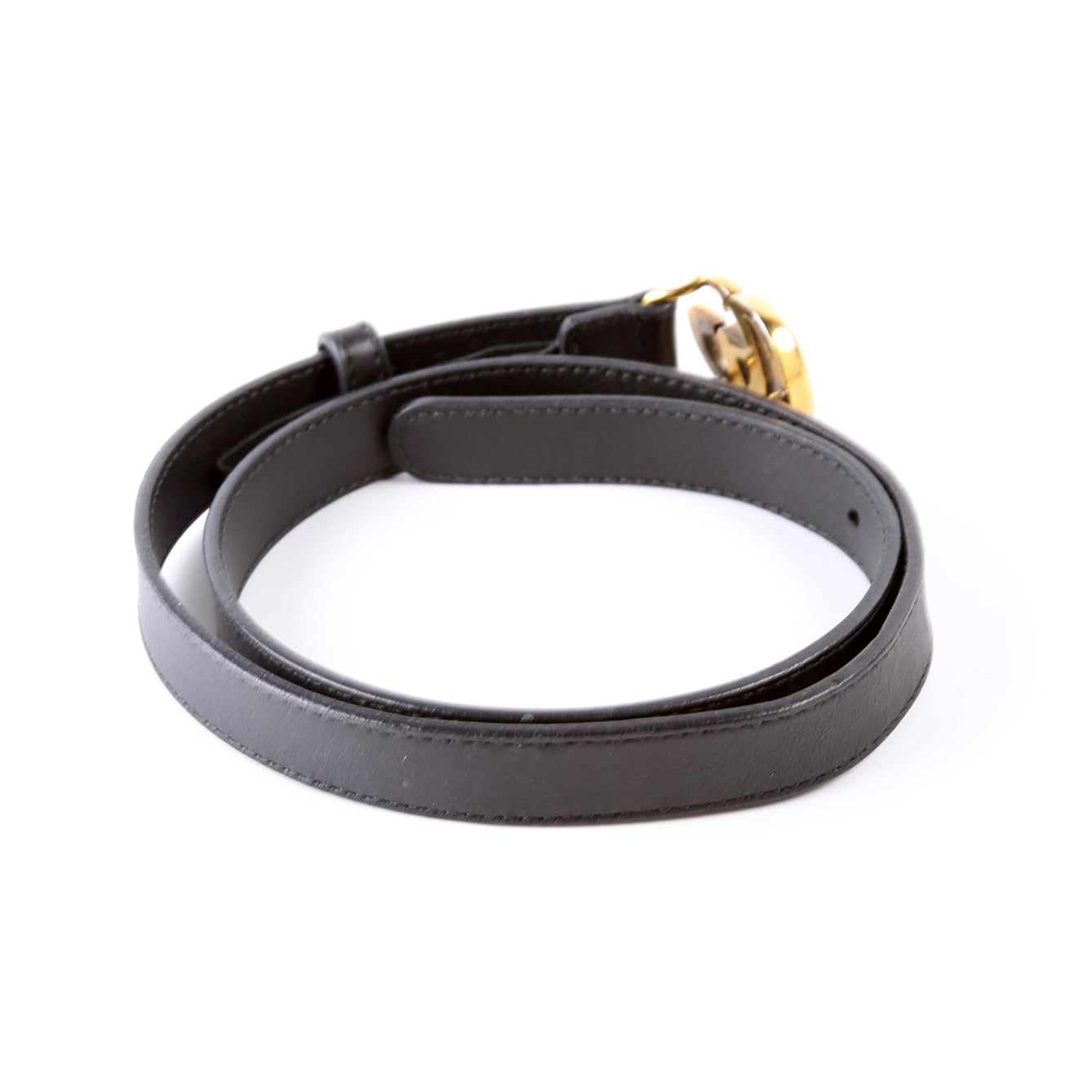 GCCI  GG Marmont Thin Belt Size / Black