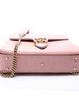 GCCI  Medium Interlocking Satchel Pink