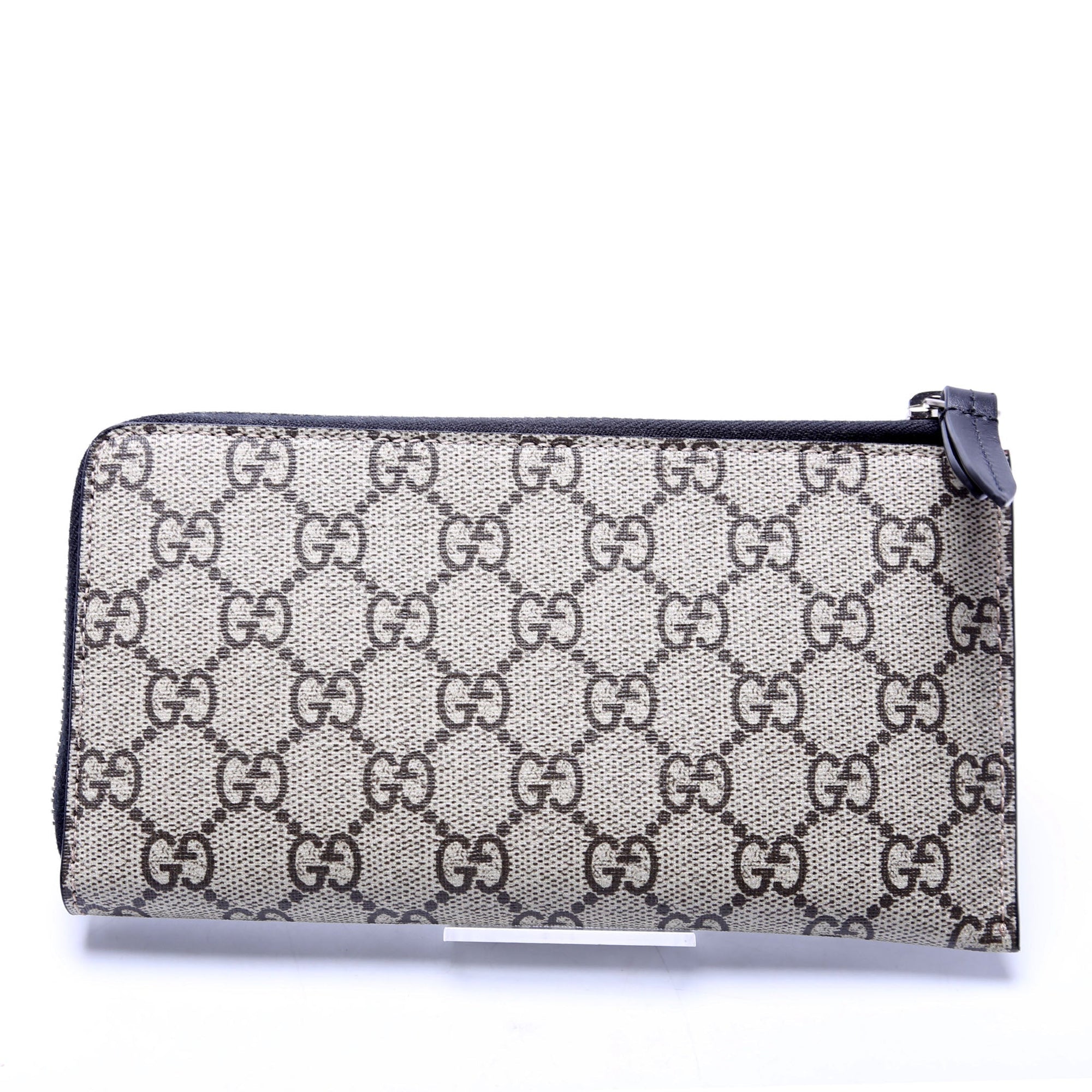 GCCI  GG Supreme Kingsnake L-Zip Wallet Black