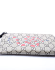 GCCI  GG Supreme Kingsnake L-Zip Wallet Black