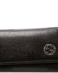 GCCI  Key Case Leather Black