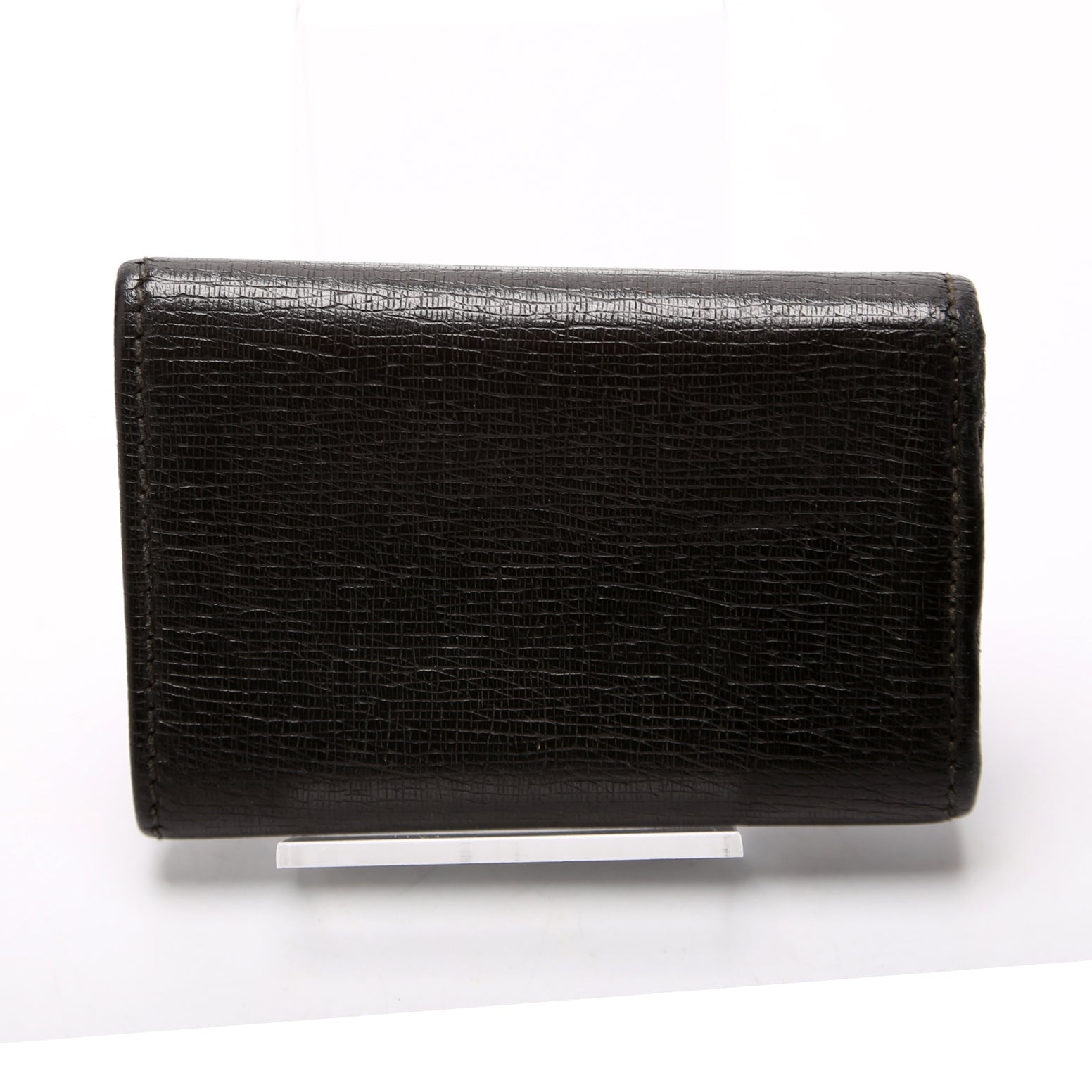 GCCI  Key Case Leather Black