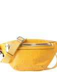GCCI  GG Embossed Belt Bag Yellow
