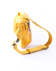 GCCI  GG Embossed Belt Bag Yellow