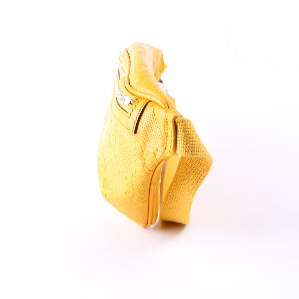 GCCI  GG Embossed Belt Bag Yellow
