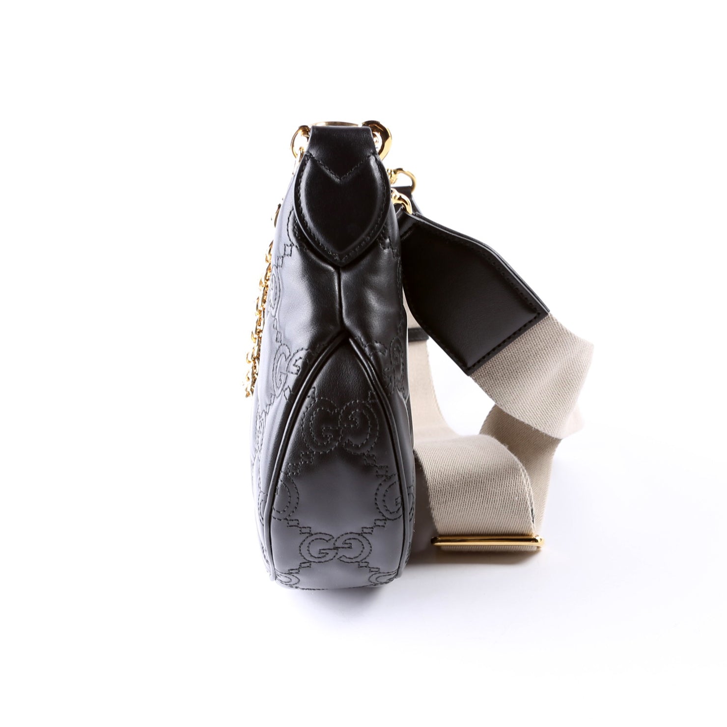 GCCI  Matelasse Small Bag Black