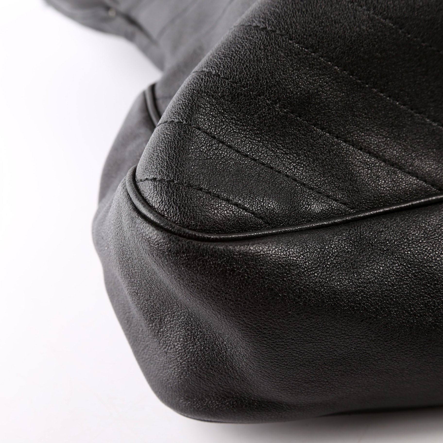 GCCI  Blondie Medium Leather Tote Black