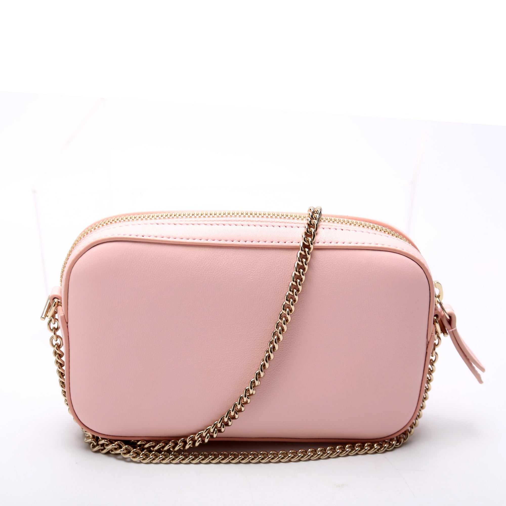 GCCI  GG Marmont Leather Super Mini Shoulder Bag Pink
