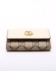 GCCI  Marmont Key Case Cream