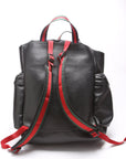 GCCI  King Snake Leather Drawstring Backpack