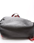 GCCI  King Snake Leather Drawstring Backpack