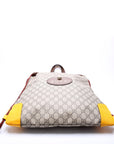GCCI  Neo Vintage Drawstring Backpack Brown