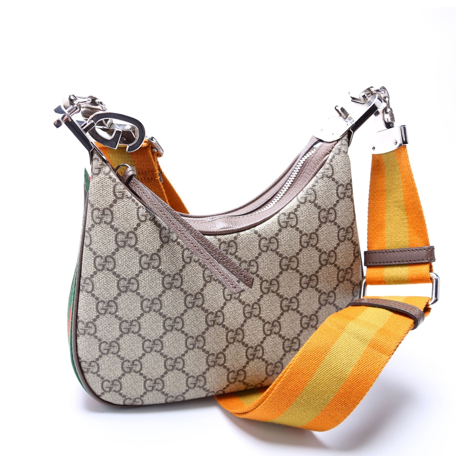 GCCI  GG Supreme Attache Small Shoulder Bag