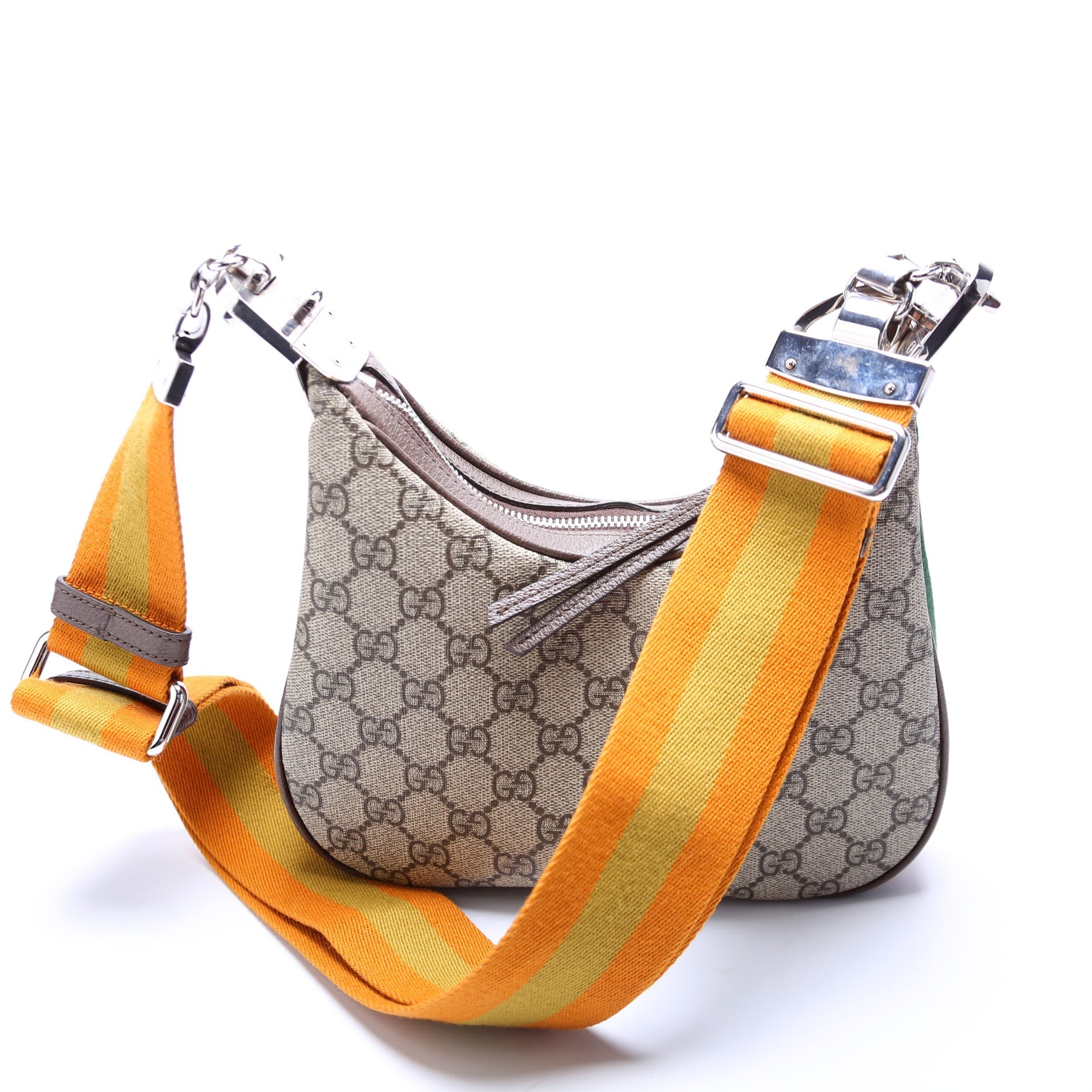 GCCI  GG Supreme Attache Small Shoulder Bag