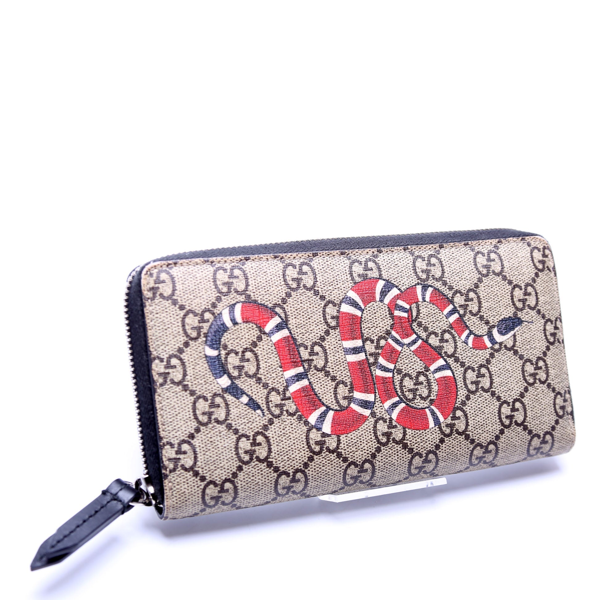 GCCI  GG Snake Wallet Red/Black