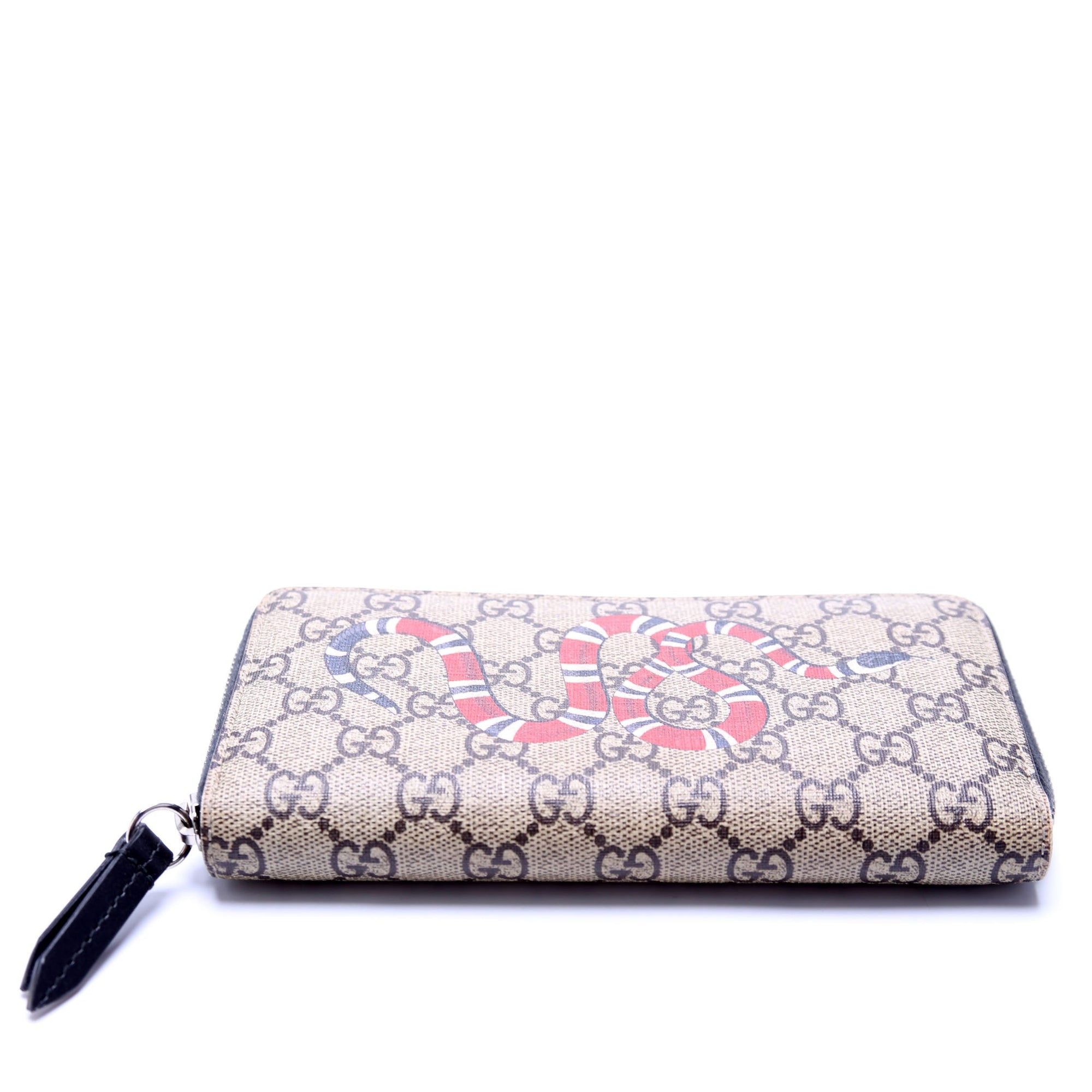 GCCI  GG Snake Wallet Red/Black
